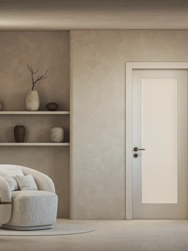 סדרת RETRO חלון זכוכית MILKY