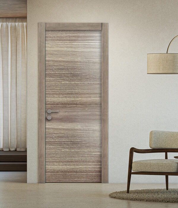 דלת קבלן אגוז