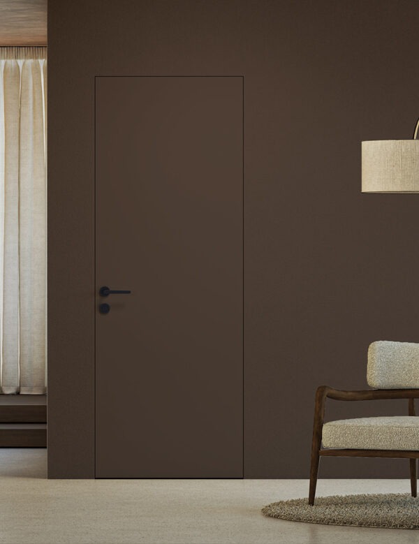 סדרת INFINITY דלת קו אפס - חום