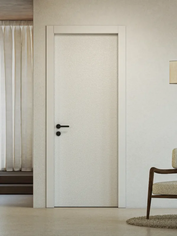 סדרת EDGE דגם דמוי עור לבן פורמייקה